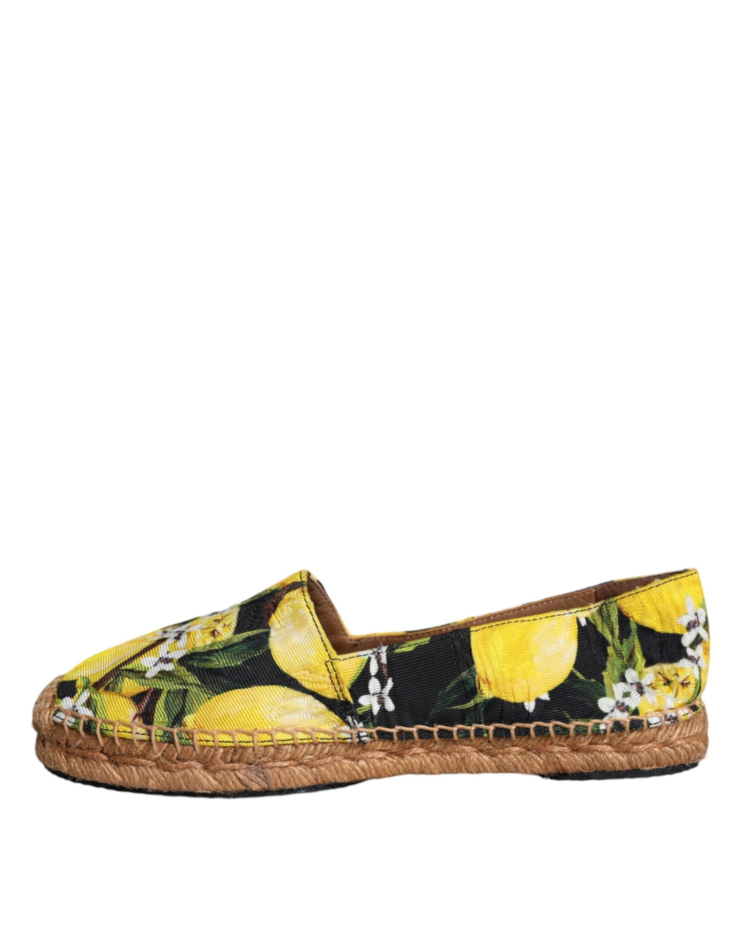 Dolce & Gabbana Zapatos alpargatas sin cordones con limón multicolor