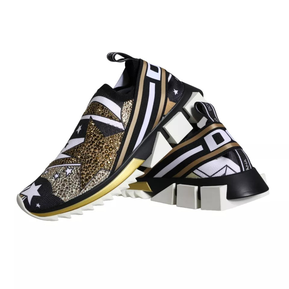 Dolce & Gabbana Zapatillas Sorrento con estampado de estrellas de cometa multicolor Zapatos