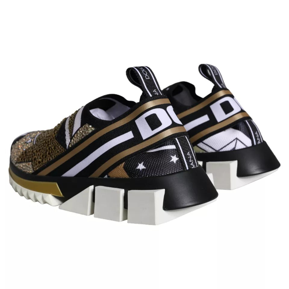 Dolce & Gabbana Zapatillas Sorrento con estampado de estrellas de cometa multicolor Zapatos