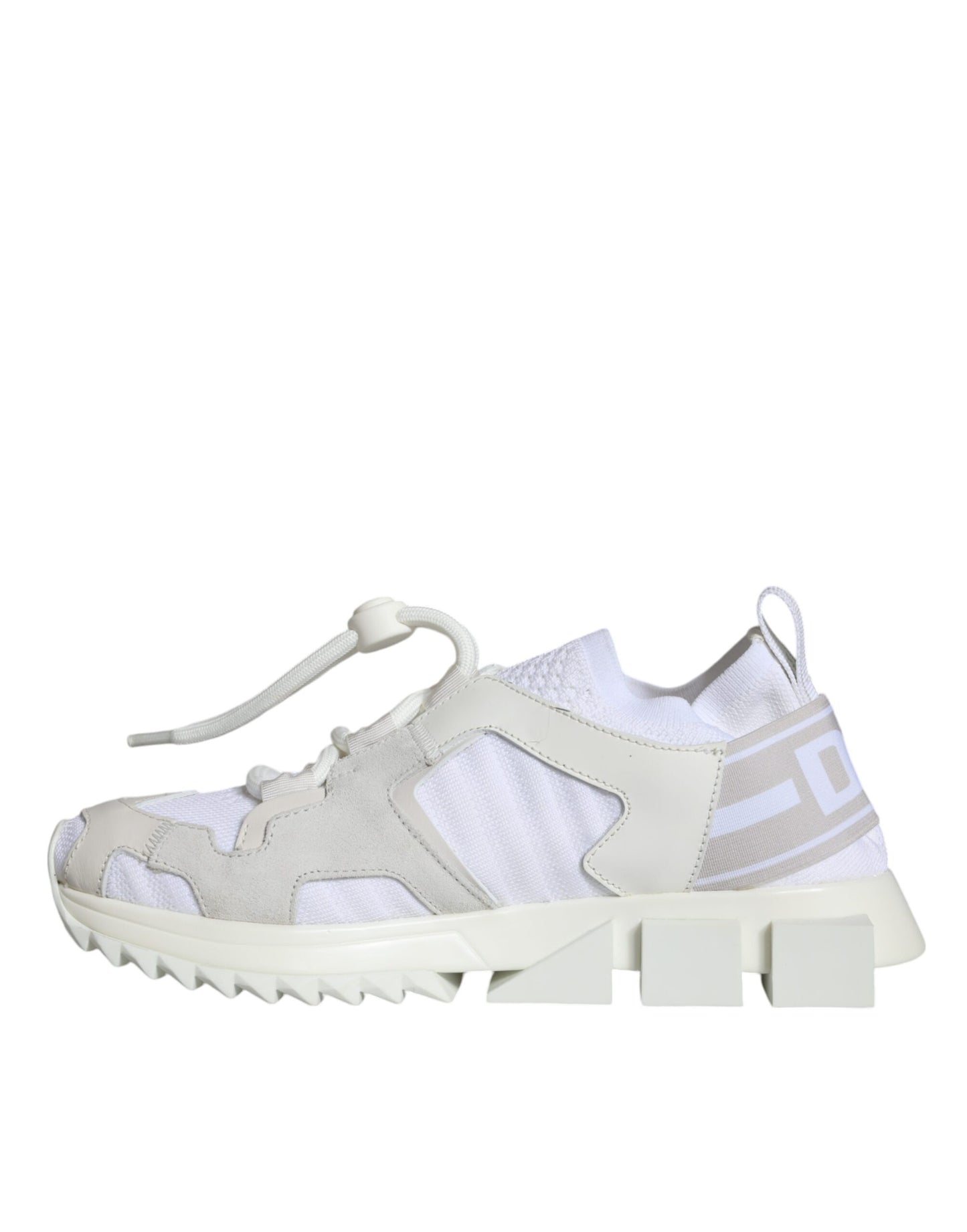 Dolce & Gabbana Zapatillas De Trekking Sorrento De Malla Blanca Zapatos