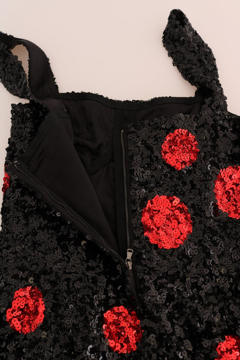 Dolce & Gabbana Vestido recto elegante con lunares