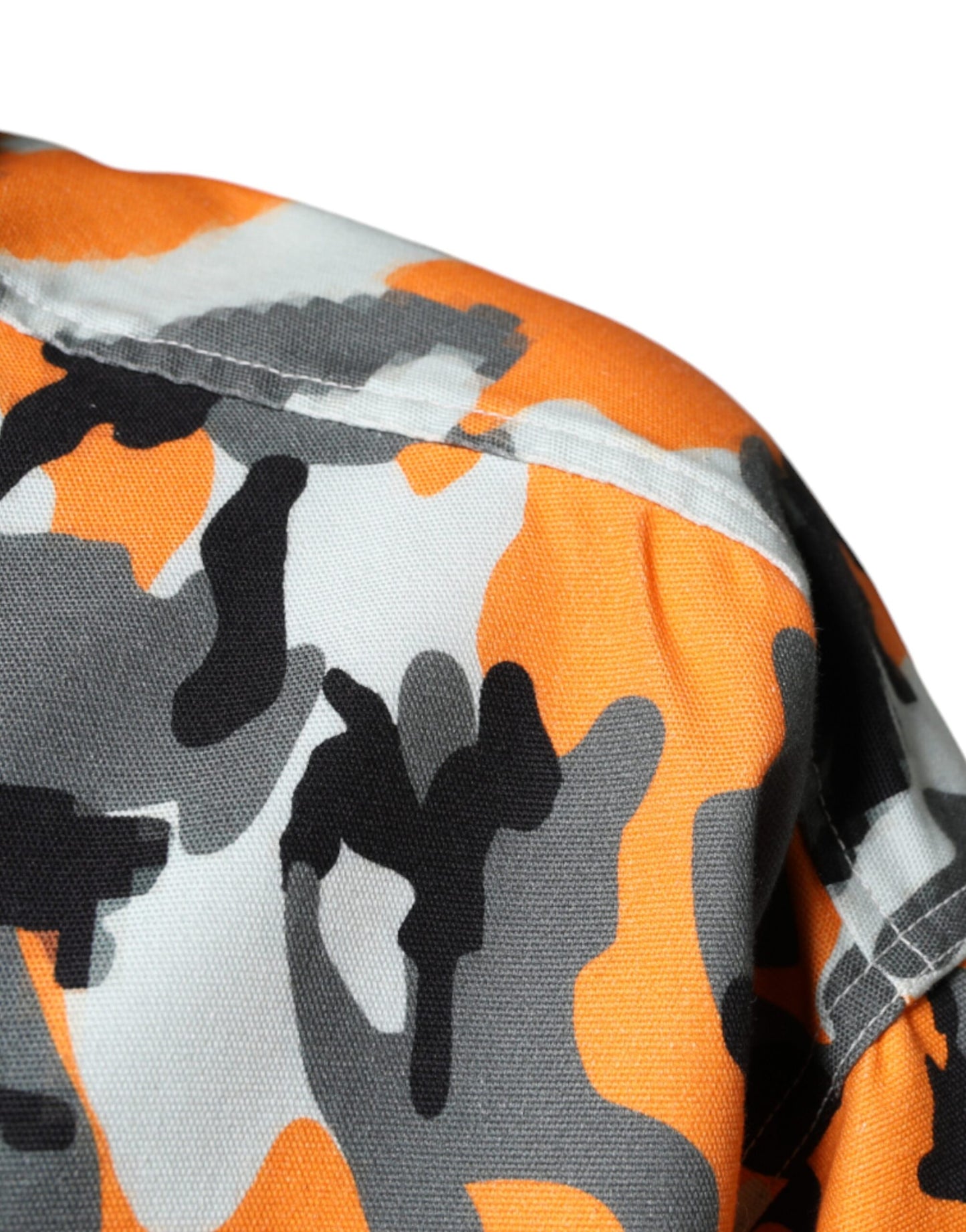 Dolce & Gabbana Chaqueta vaquera con cuello de algodón con camuflaje multicolor