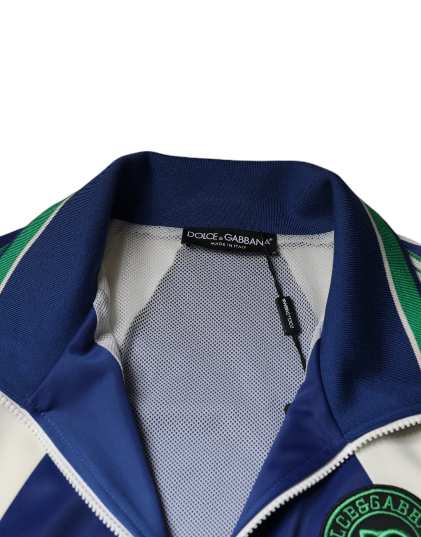 Dolce & Gabbana Chaqueta bomber con cremallera completa de poliéster multicolor
