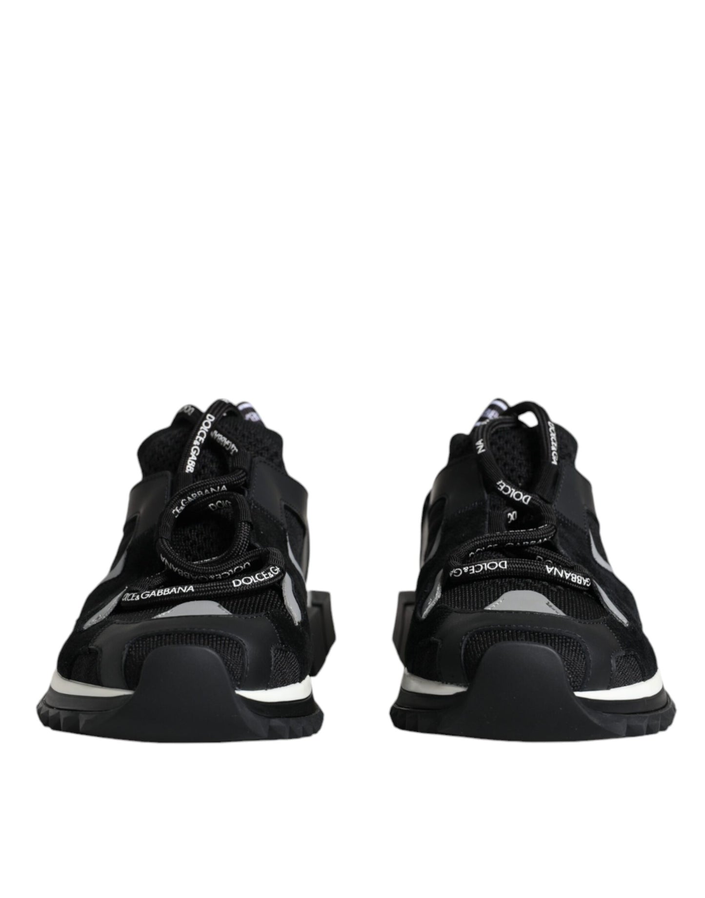 Dolce & Gabbana Zapatillas de trekking Sorrento de malla negra Zapatos