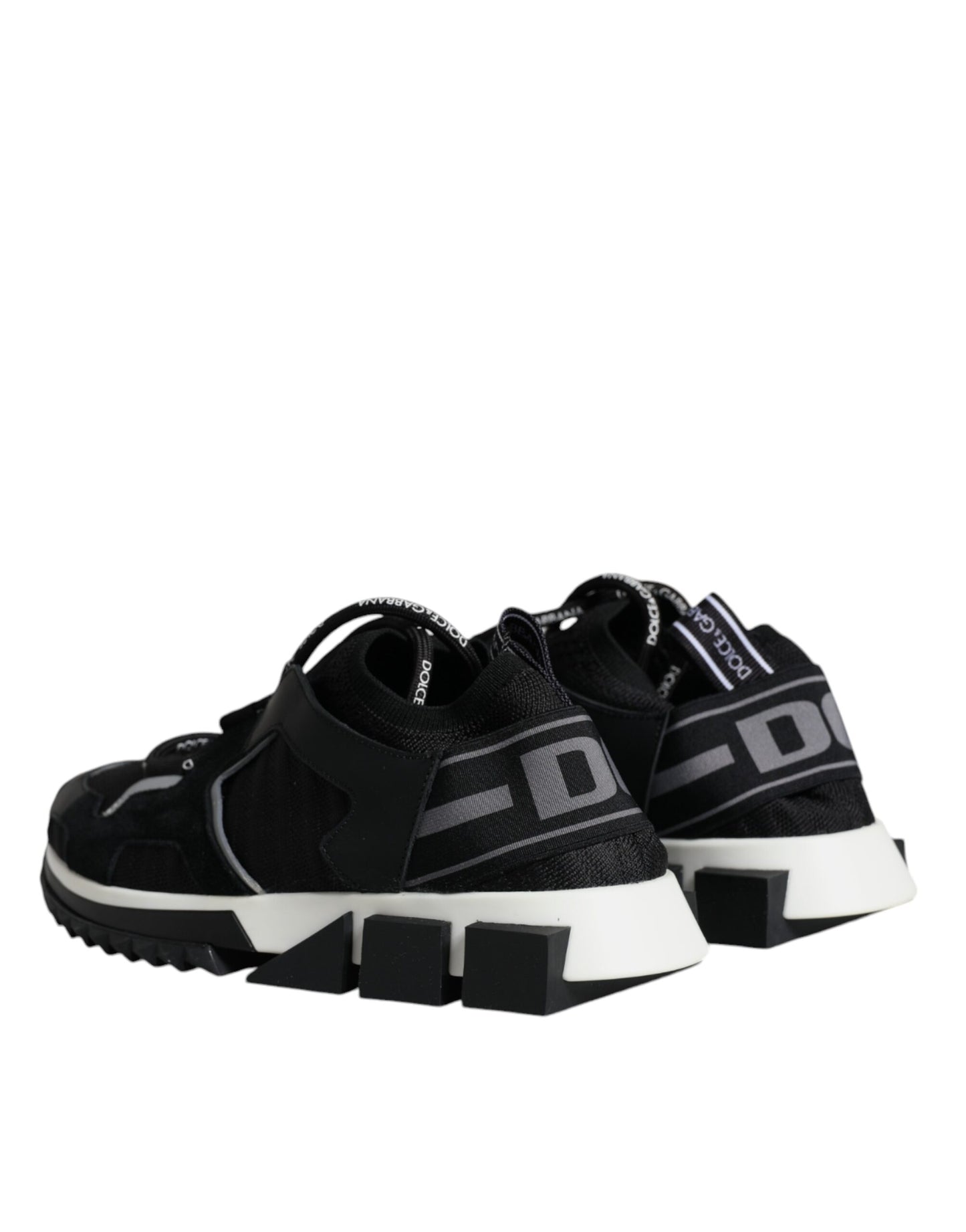 Dolce & Gabbana Zapatillas de trekking Sorrento de malla negra Zapatos