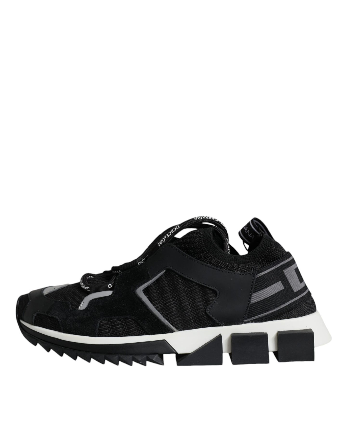 Dolce & Gabbana Zapatillas de trekking Sorrento de malla negra Zapatos