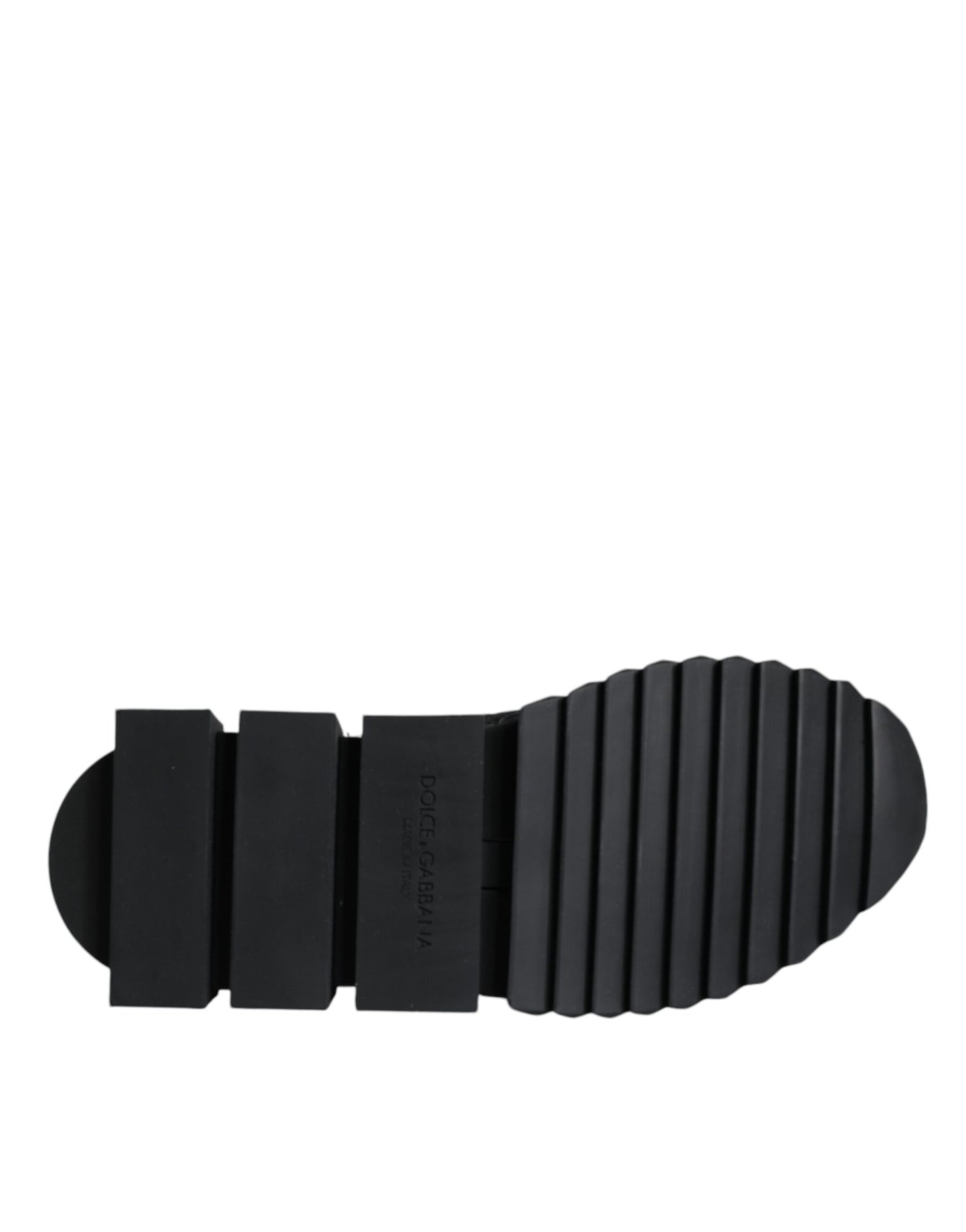 Dolce & Gabbana Calcetines Sorrento negros Zapatillas con logo Zapatos