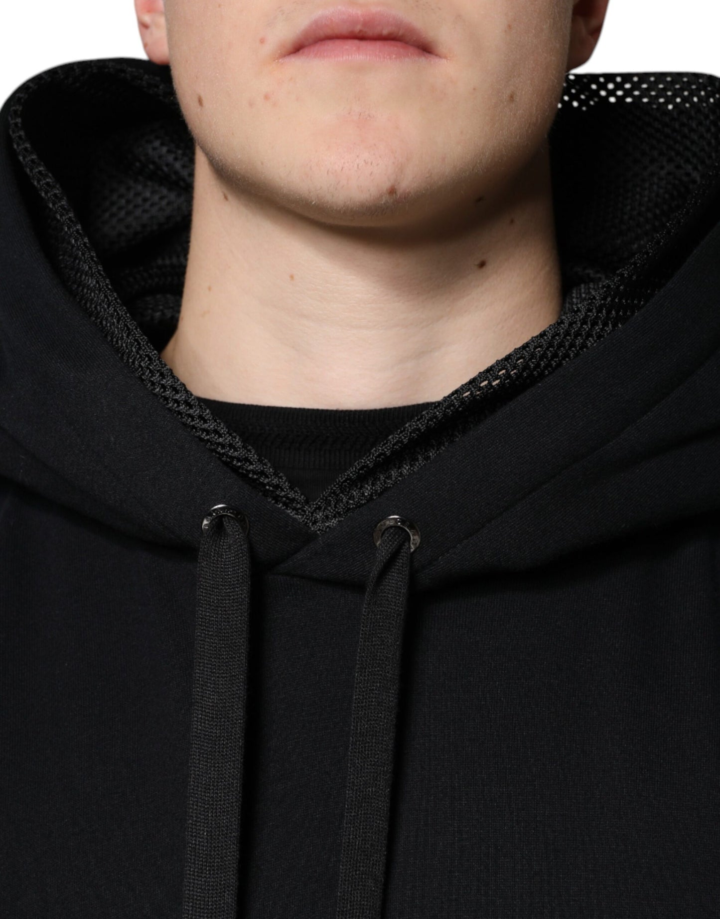 Dolce & Gabbana Jersey con capucha negro Hombre Sudadera Suéter