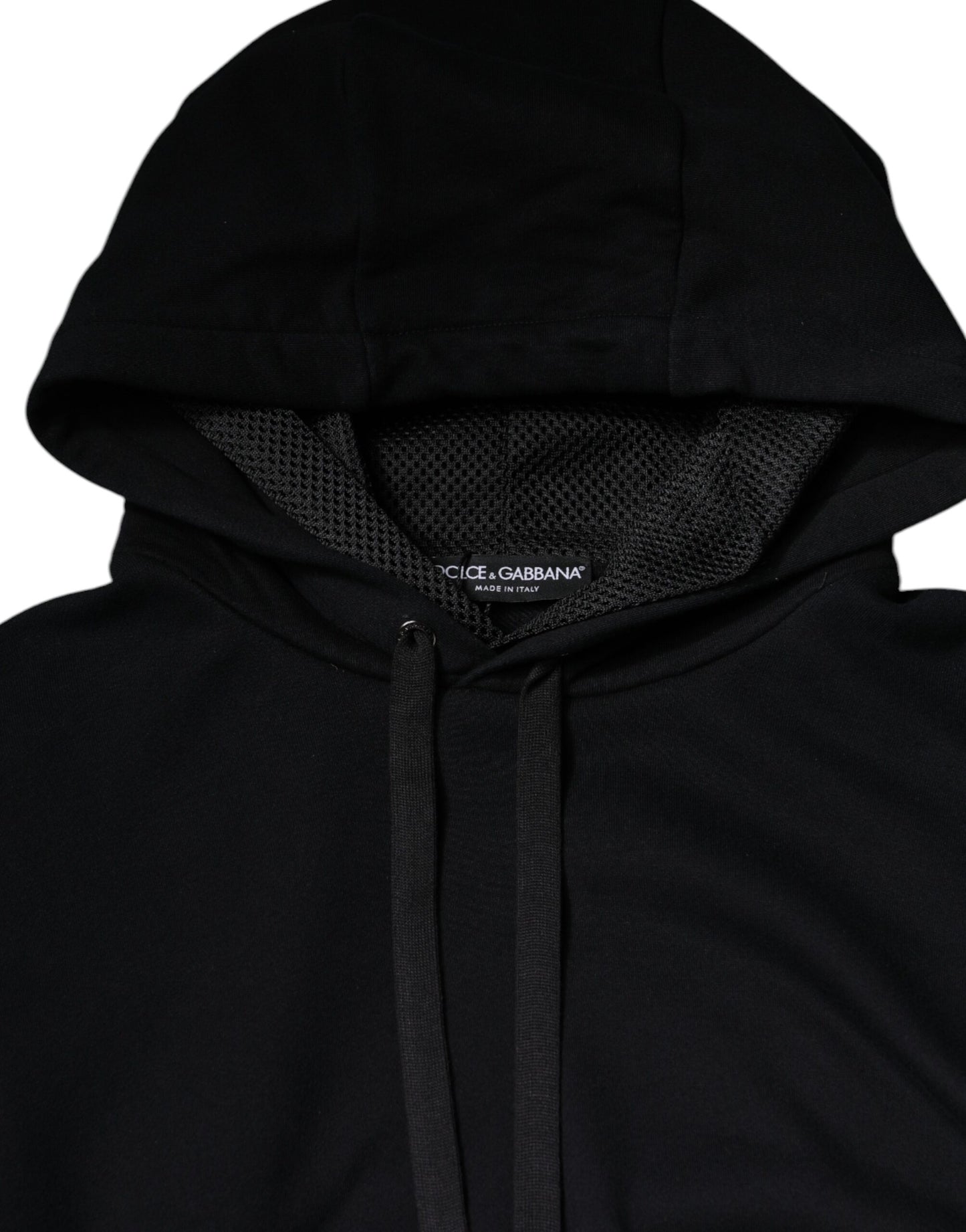 Dolce & Gabbana Jersey con capucha negro Hombre Sudadera Suéter