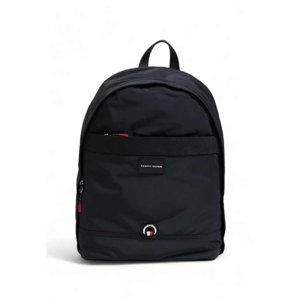 Sac à dos Tommy Hilfiger en polyester recyclé noir