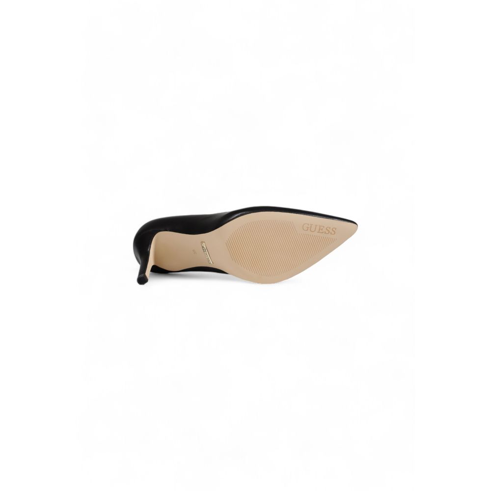 Guess Black Leather High Heel