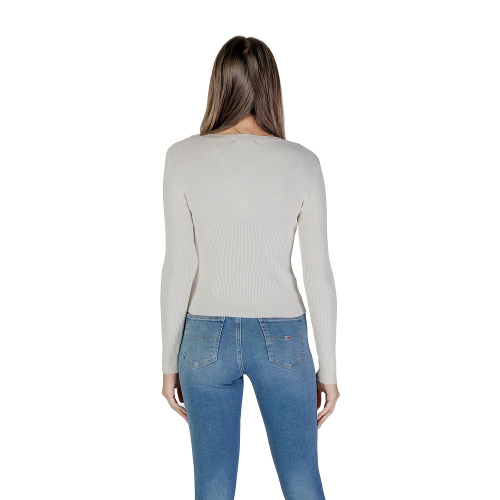 Guess Camisetas Y Camisetas De Viscosa Crema