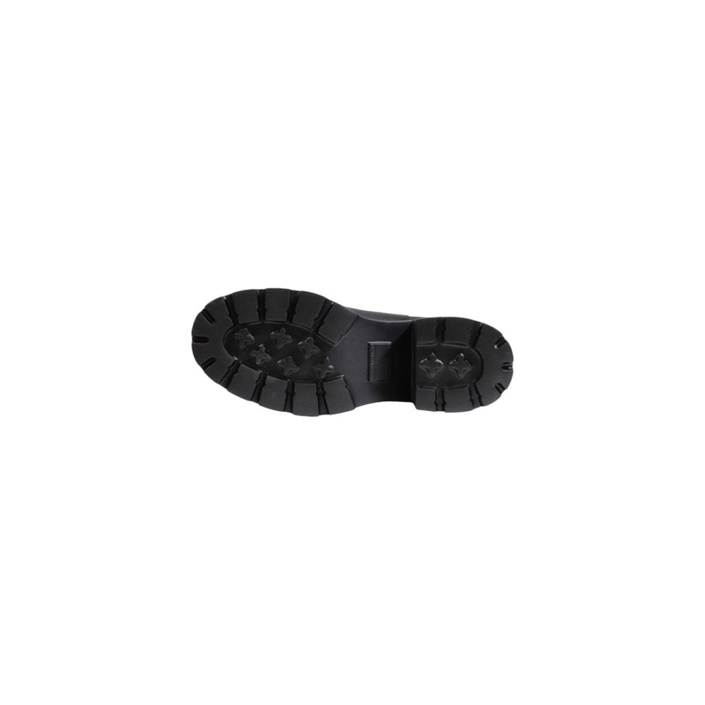 Tommy Hilfiger Jeans Black Leather Ankle