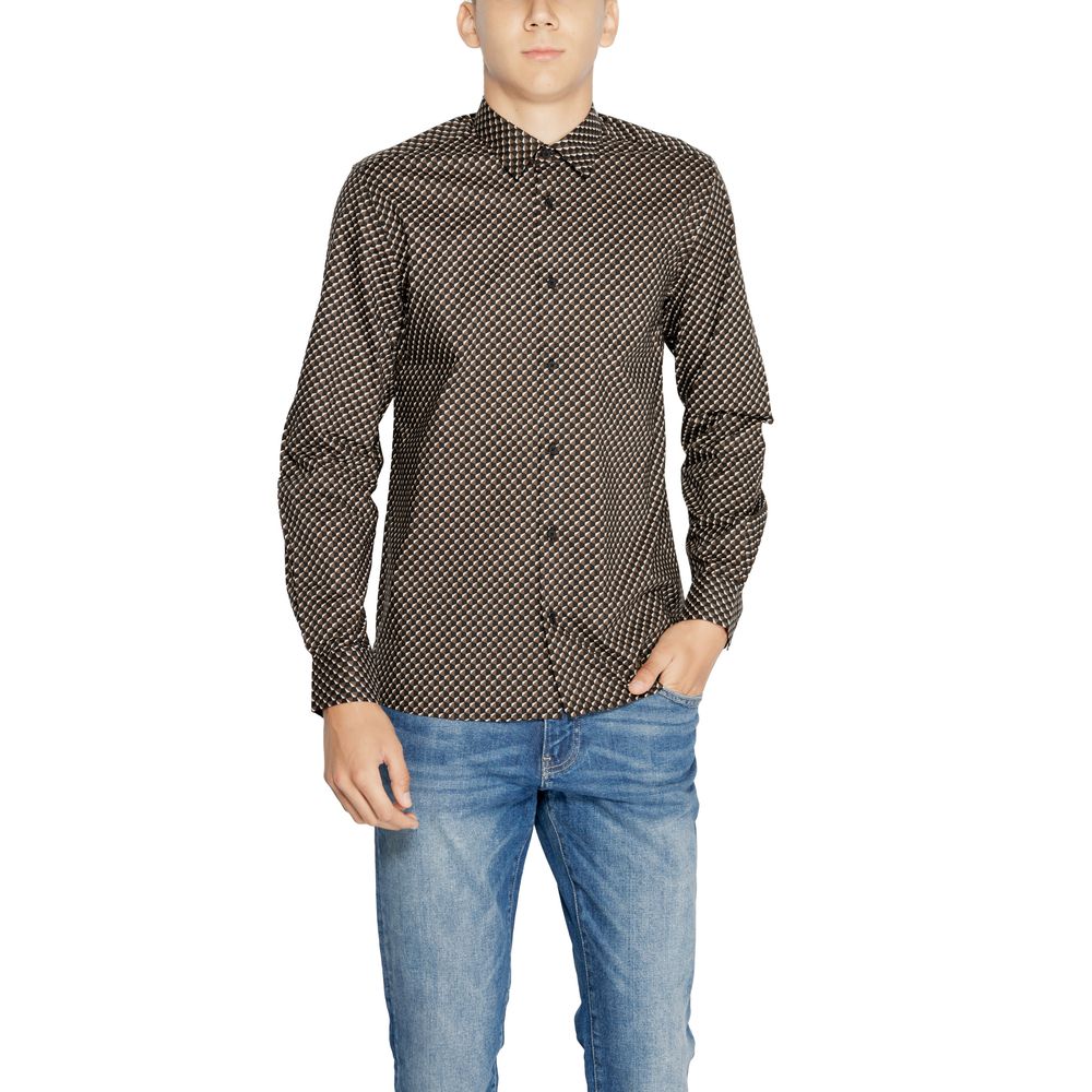 Antony Morato Camisa Algodón Marrón