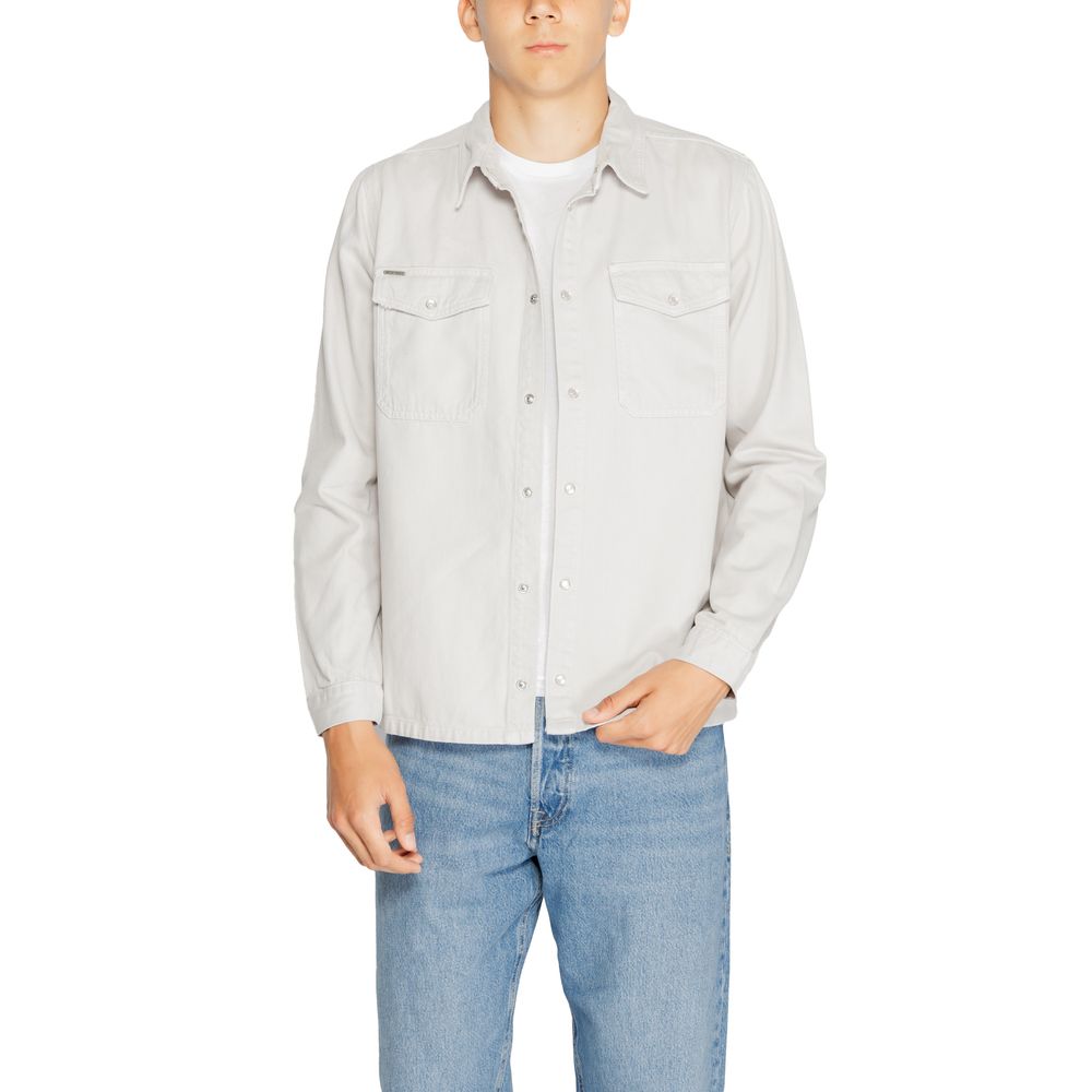Antony Morato Camisa Algodón Gris