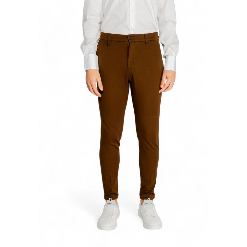 Antony Morato Vaqueros y pantalón de viscosa marrón
