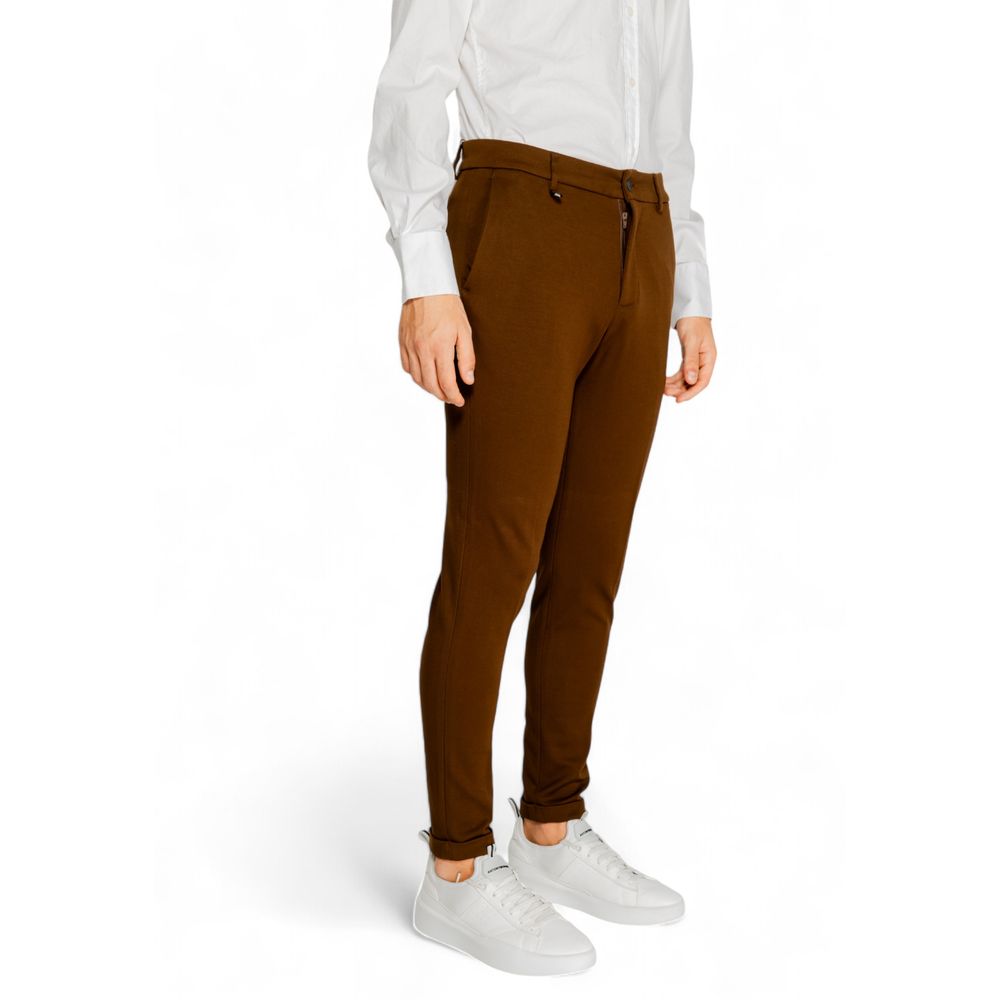 Antony Morato Vaqueros y pantalón de viscosa marrón