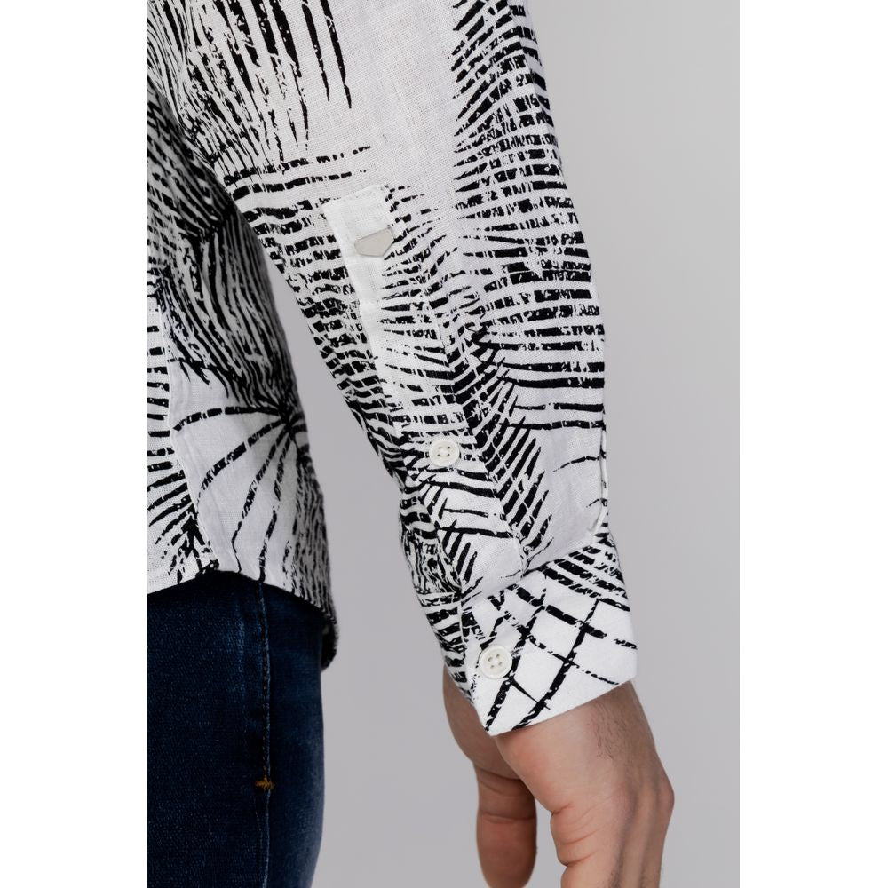 Antony Morato Camisa Lino Negra