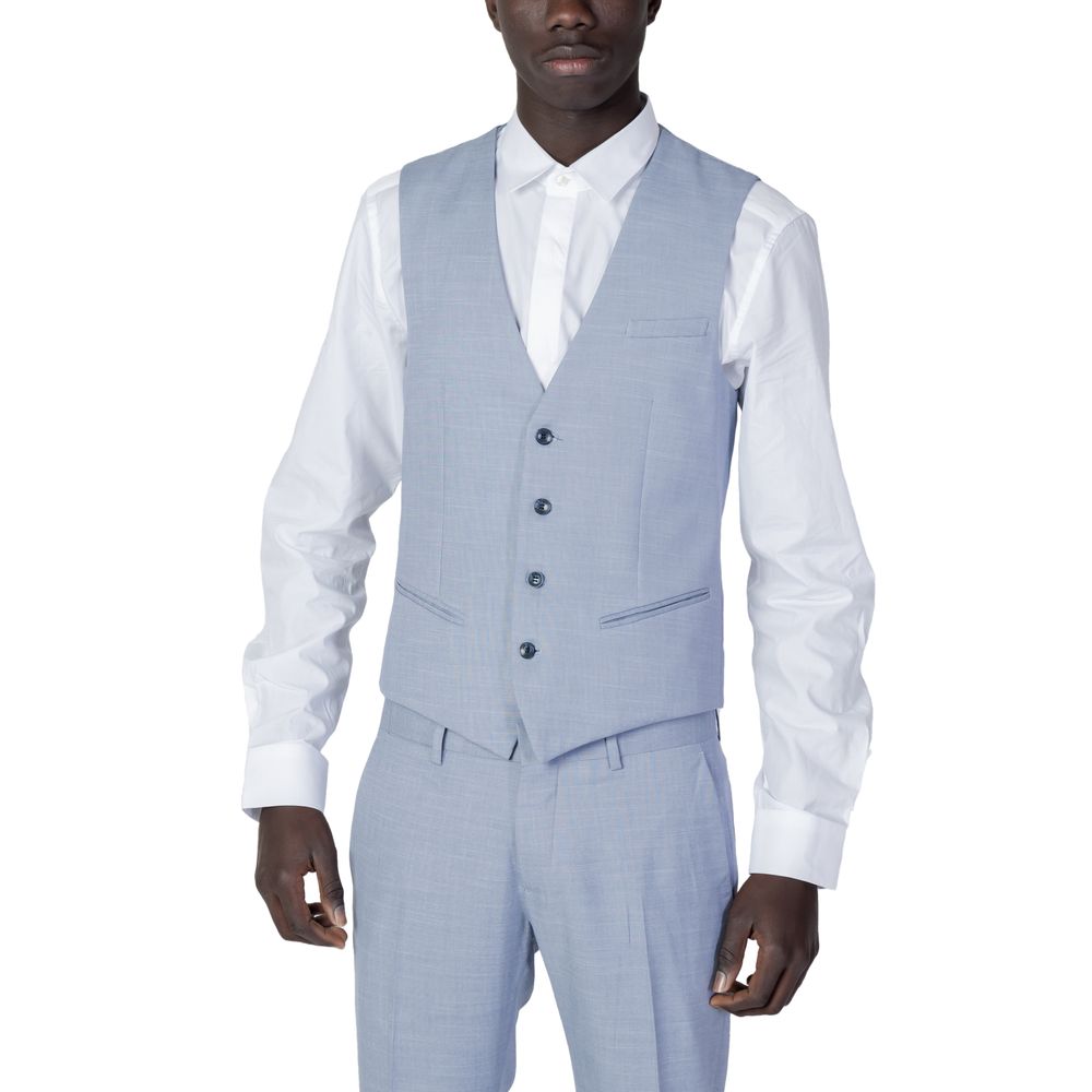 Antony Morato Chaleco Poliester Azul