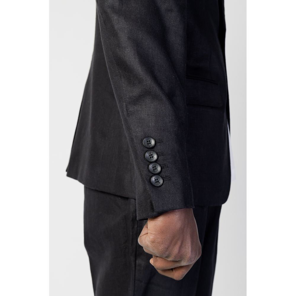 Antony Morato Traje Lino Negro