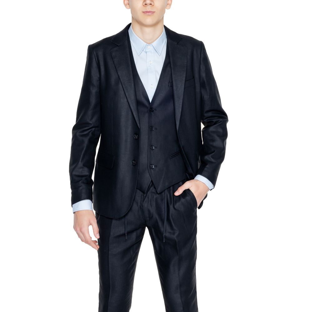 Antony Morato Traje Lino Negro