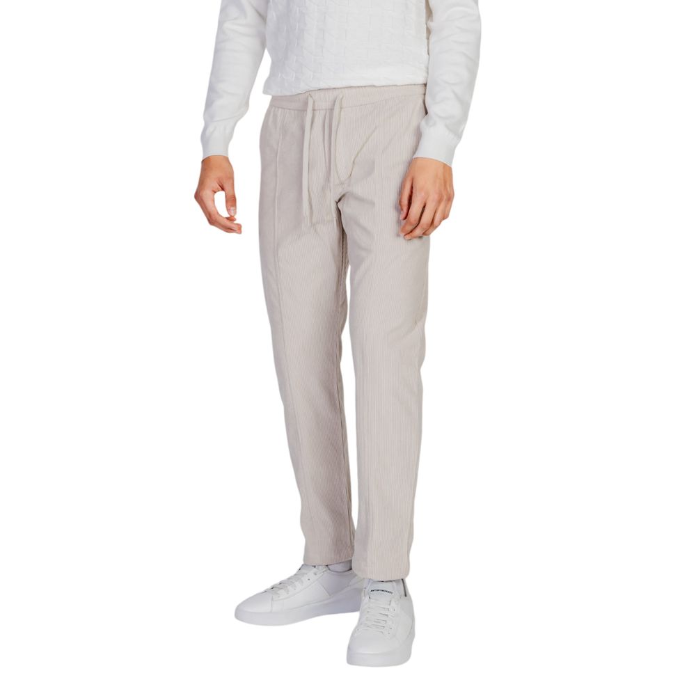Antony Morato Vaqueros y Pantalón Beige de Poliéster