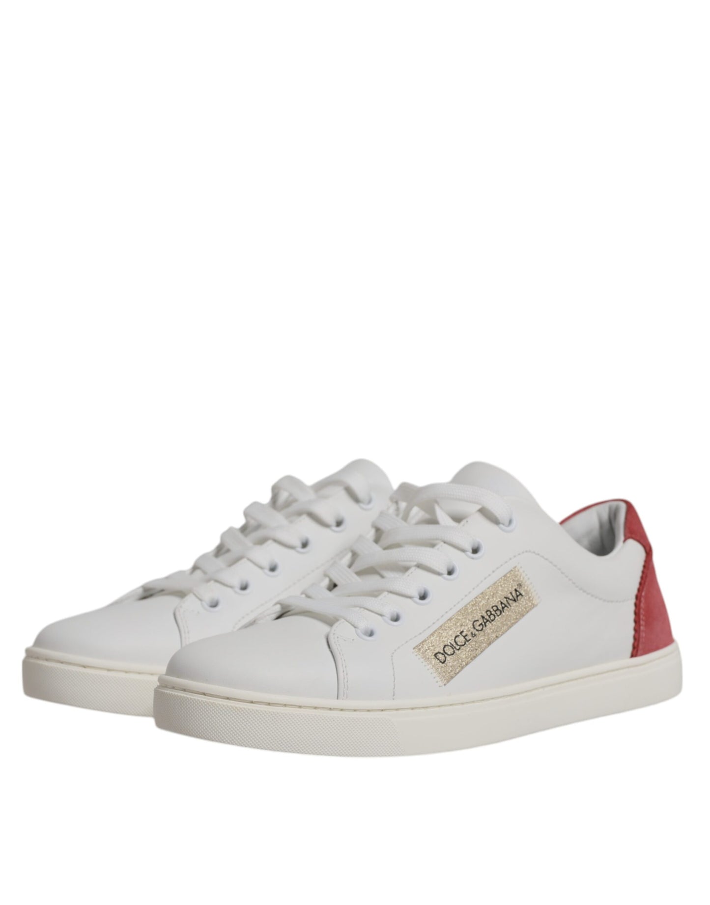 Dolce & Gabbana Zapatos deportivos de piel de becerro blancos London