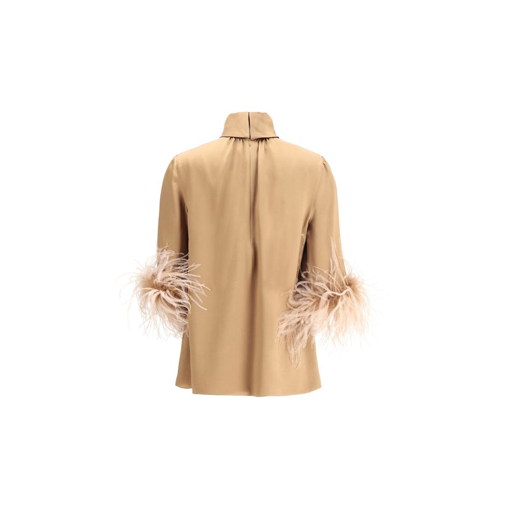 Dolce & Gabbana Feathers Blouse