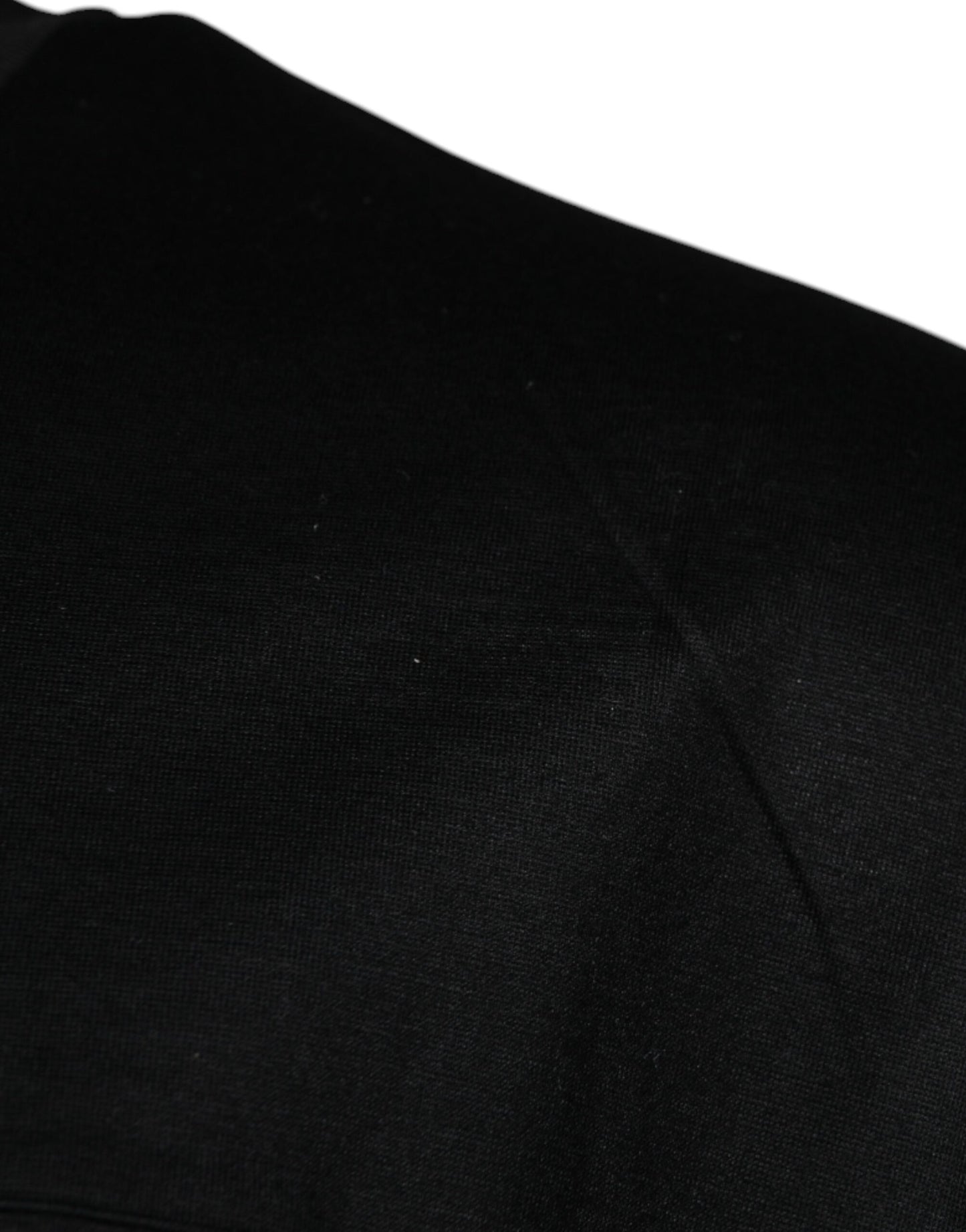 Camiseta negra de manga corta con cuello redondo de Dolce & Gabbana