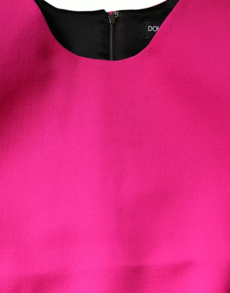 Dolce & Gabbana Pink Sleeveless Bodycon A - line Mini Dress – IT36 | XS par Dolce & Gabbana | Disponible sur Sandy Store ByNet