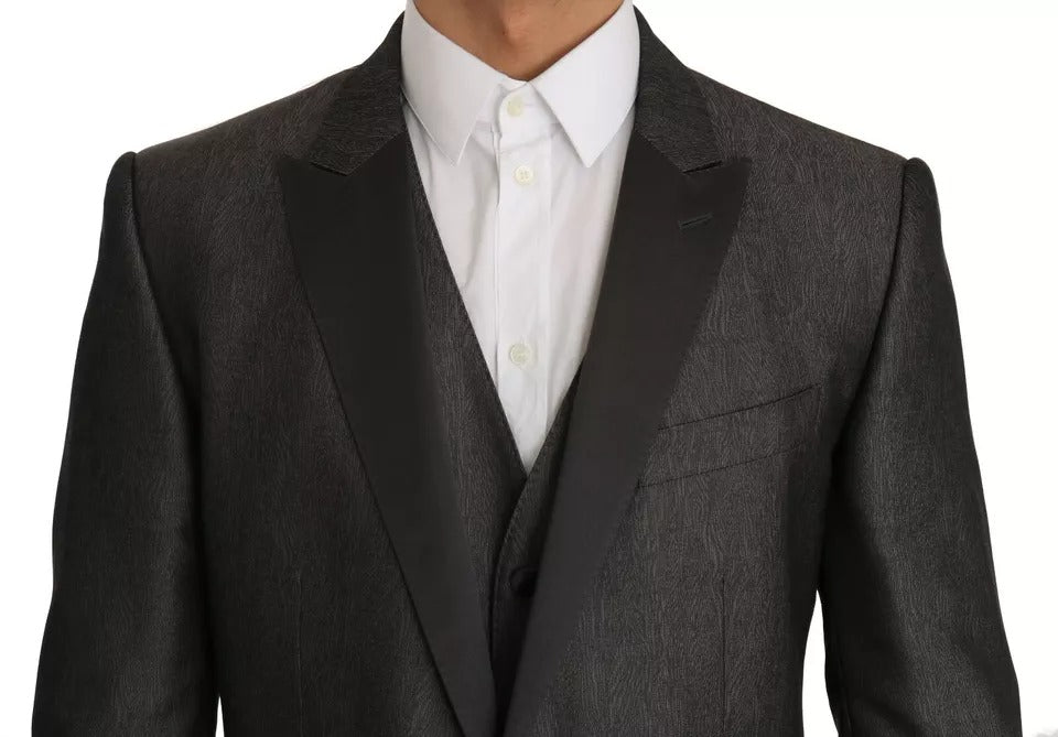 Dolce & Gabbana Gray MARTINI 2 Piece Vest Coat Blazer – IT50 | L par Dolce & Gabbana | Disponible sur Sandy Store ByNet