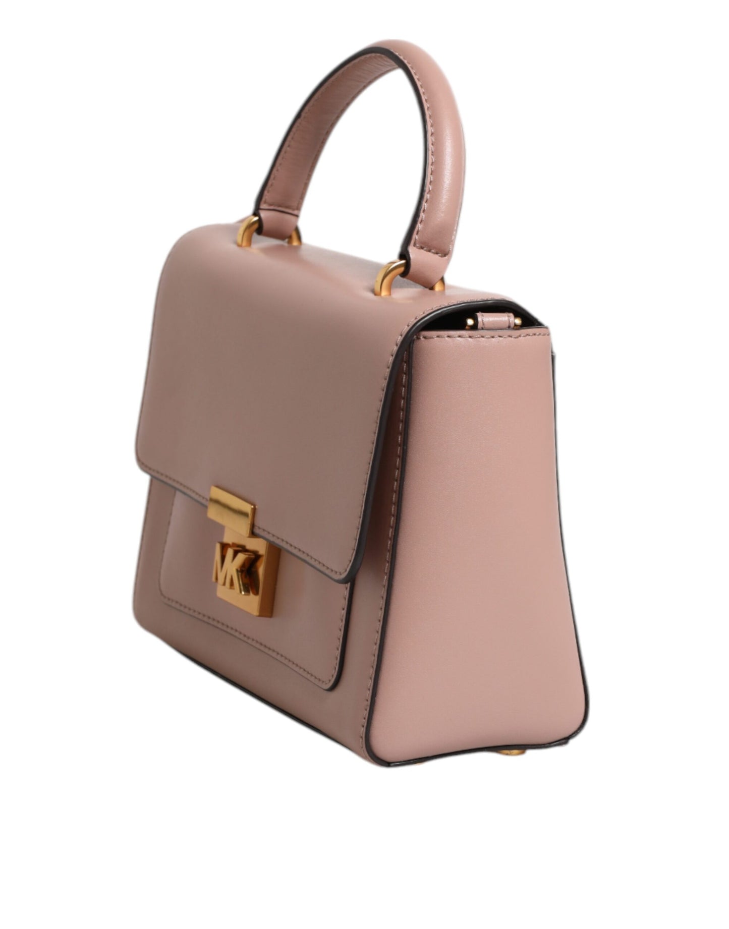 Michael Kors Pink Leather Logo Plaque Crossbody MINDY Satchel Bag – par Michael Kors | Disponible sur Sandy Store ByNet