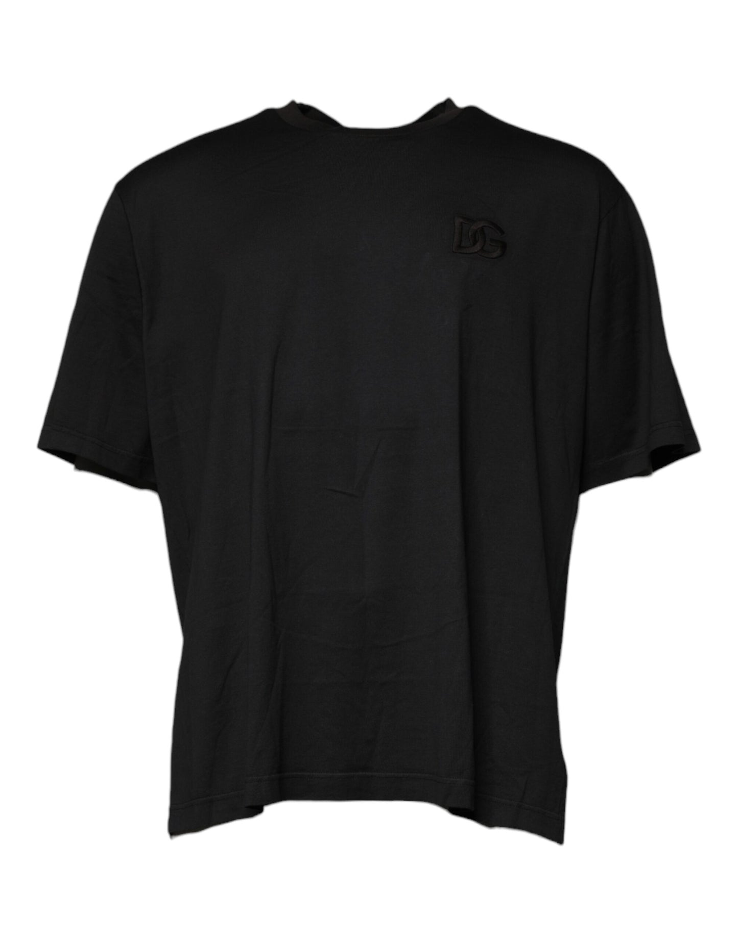 Dolce & Gabbana Black Logo Crew Neck Short Sleeves T-shirt – IT58 | 3XL par Dolce & Gabbana | Disponible sur Sandy Store ByNet