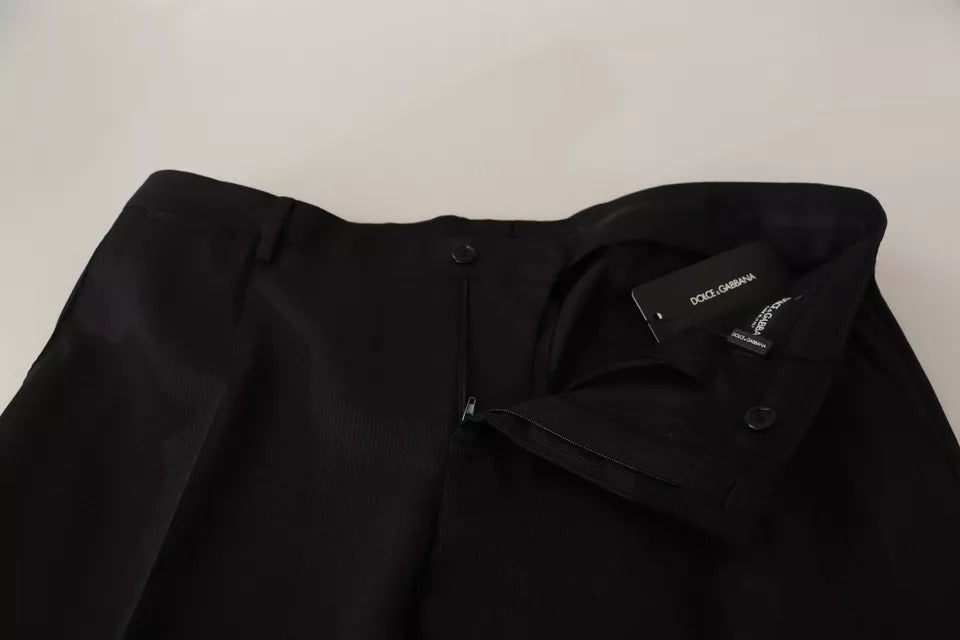 Dolce & Gabbana Black Dress Formal Skinny Pants – IT54 | XL par Dolce & Gabbana | Disponible sur Sandy Store ByNet