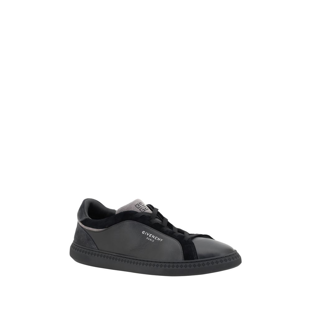 Zapatillas Givenchy de piel negra con diseño G Set