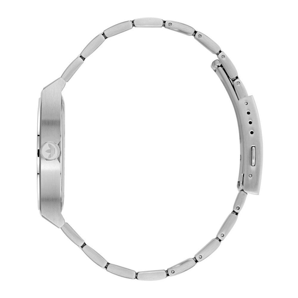Adidas Gray Stainless Steel Stainless Steel Watch