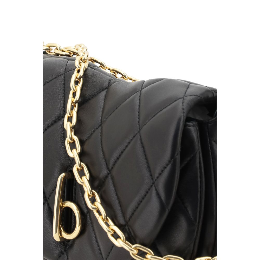 Bolso de hombro acolchado con caballo mecedor de Burberry