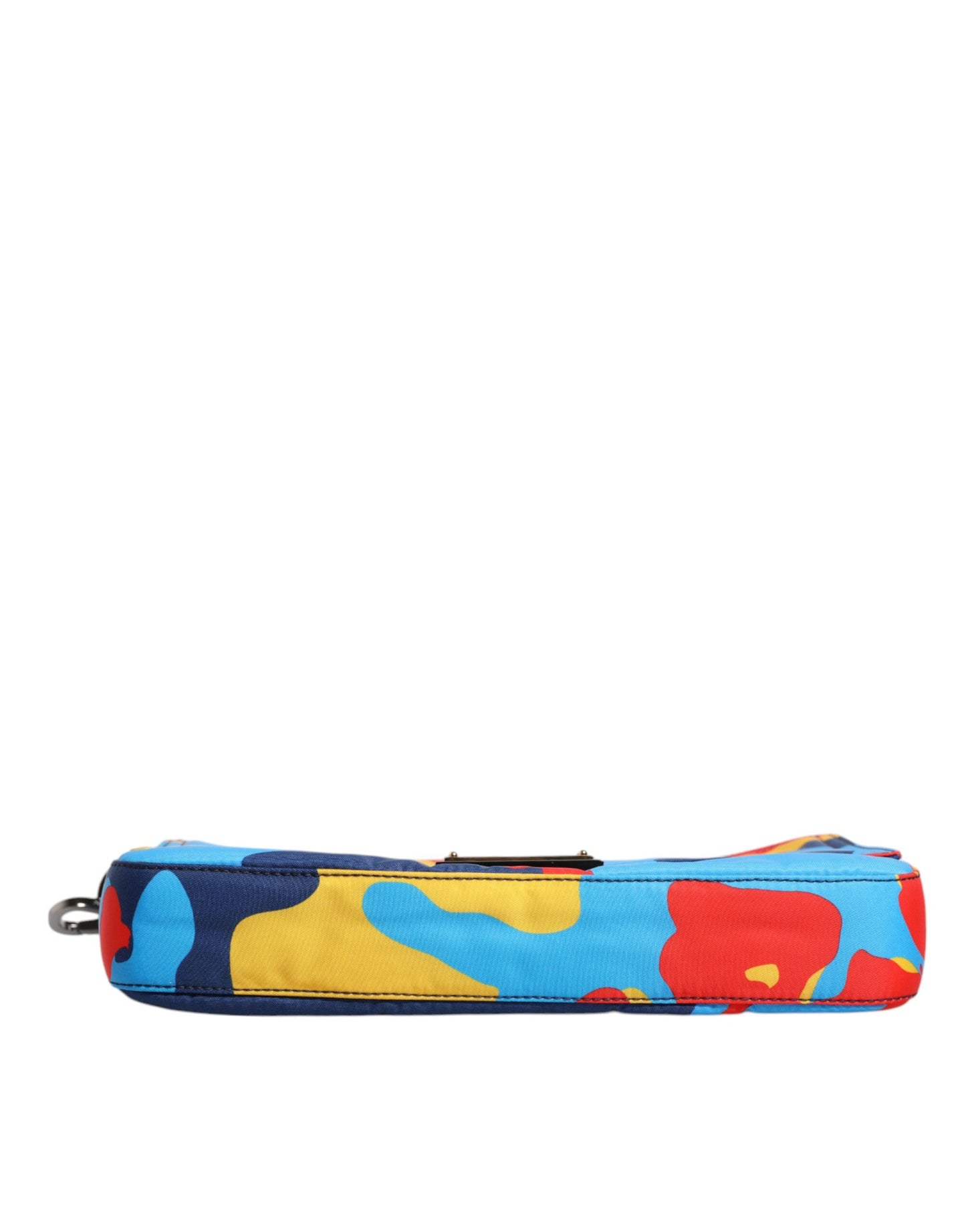 Bolso bandolera de nailon con estampado de camuflaje multicolor de Dolce & Gabbana