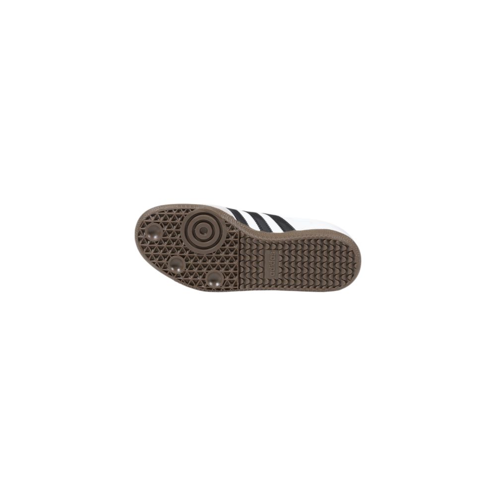 Adidas Black And White Leather Sneaker