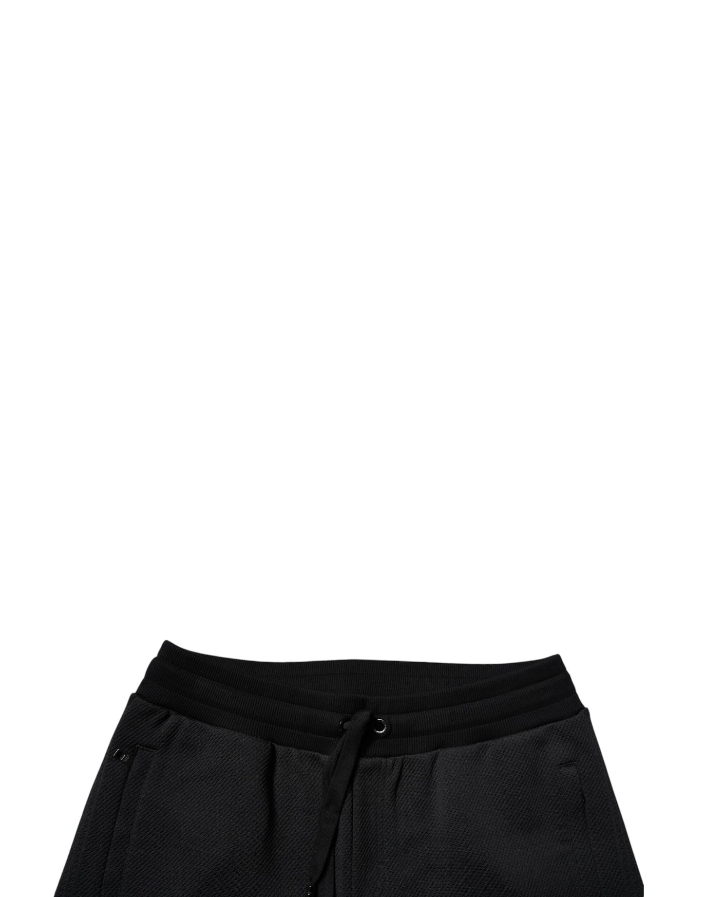 Dolce & Gabbana Black Polyester Men Jogger Sweatpants Pants – IT46 | S par Dolce & Gabbana | Disponible sur Sandy Store ByNet