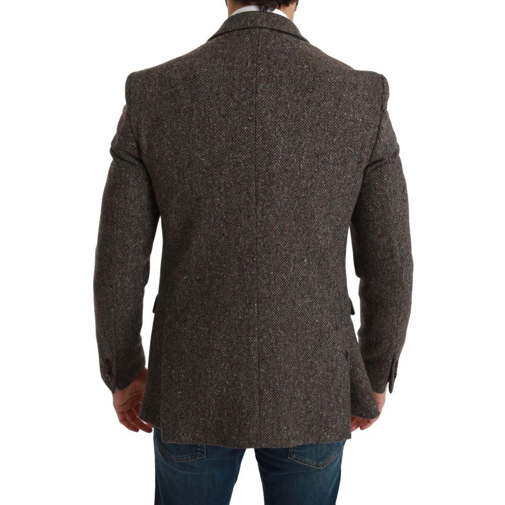Dolce & Gabbana Brown Virgin Wool Suit – IT48 | M par Dolce & Gabbana | Disponible sur Sandy Store ByNet