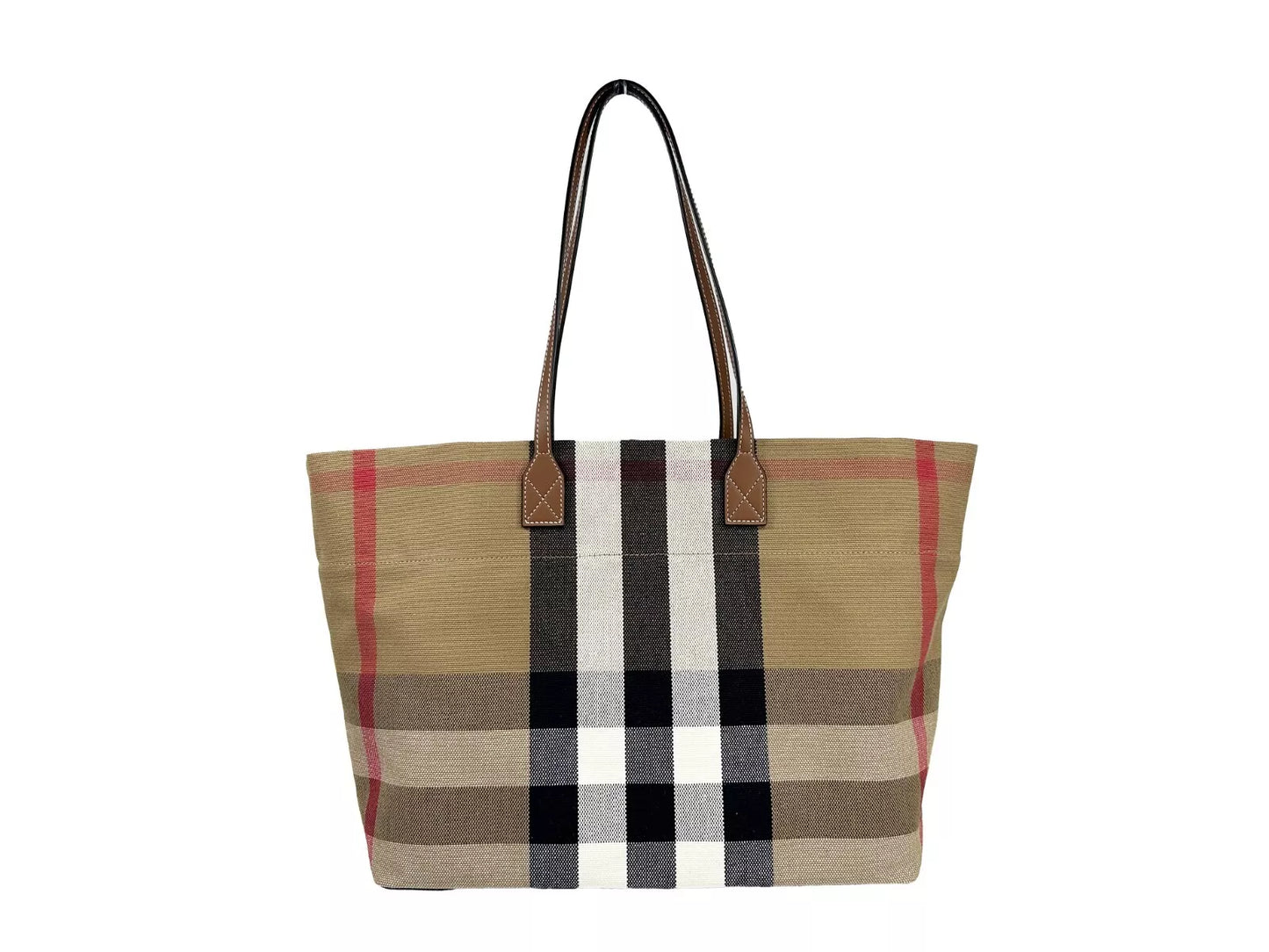 Sac fourre-tout Burberry London Check de taille moyenne à carreaux