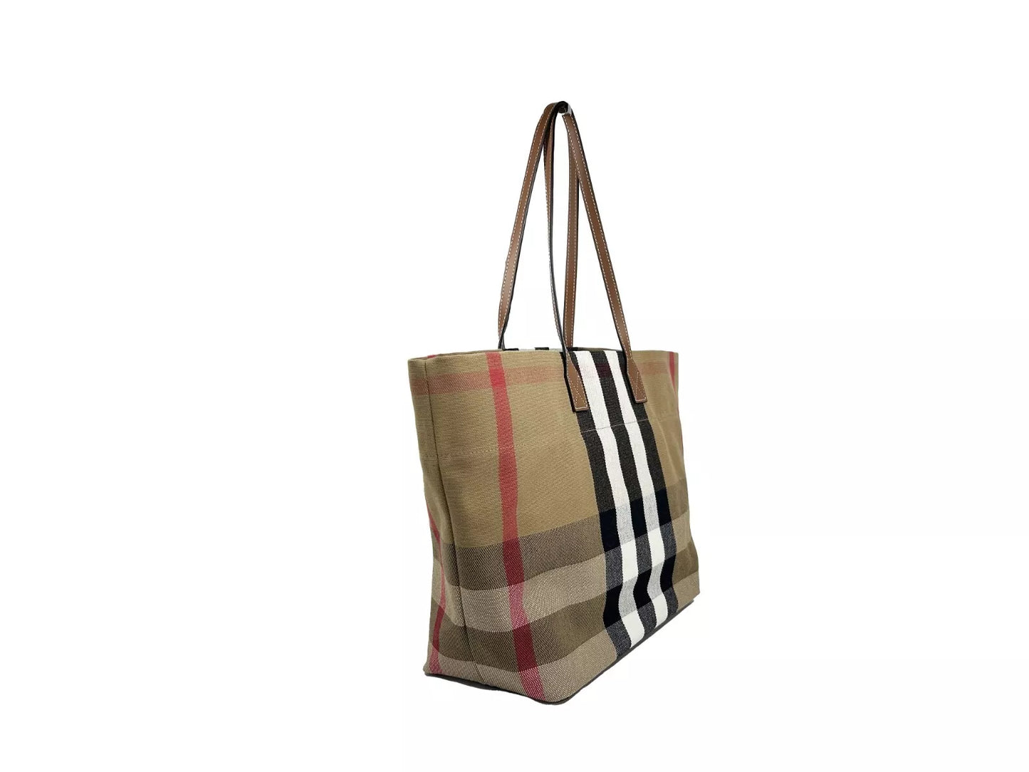 Sac fourre-tout Burberry London Check de taille moyenne à carreaux
