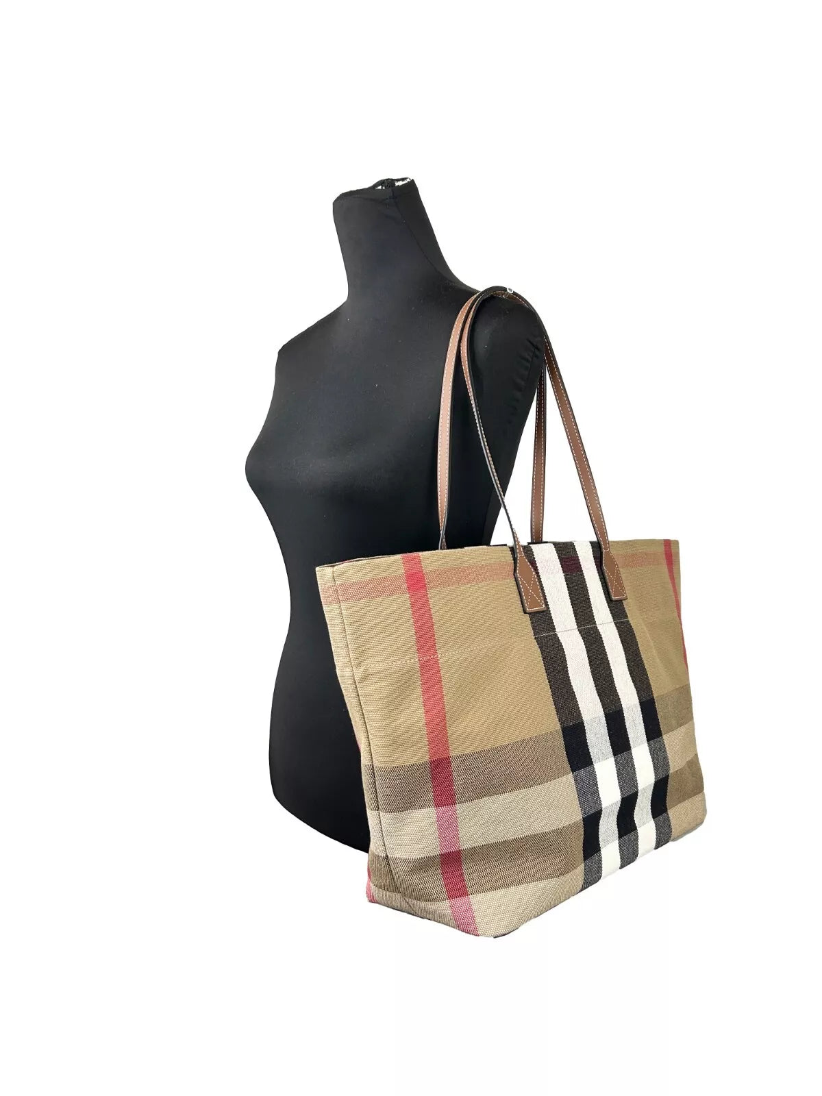 Sac fourre-tout Burberry London Check de taille moyenne à carreaux