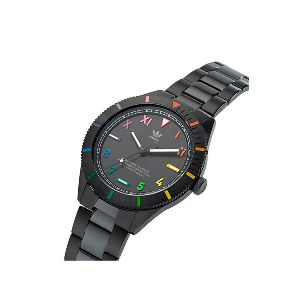 Adidas Black Stainless Steel Watch – par Adidas | Disponible sur Sandy Store ByNet