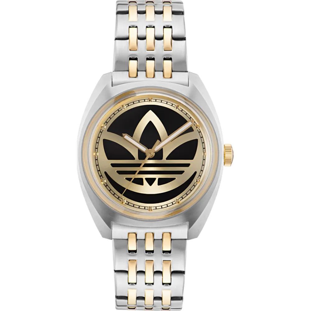Adidas Gray Stainless Steel Stainless Steel Watch
