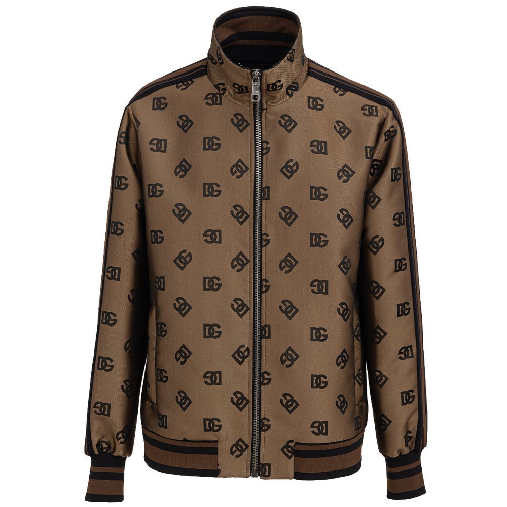 Chaqueta de poliéster color bronce de Dolce & Gabbana