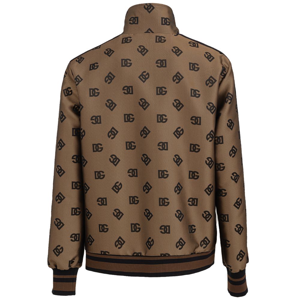 Chaqueta de poliéster color bronce de Dolce & Gabbana