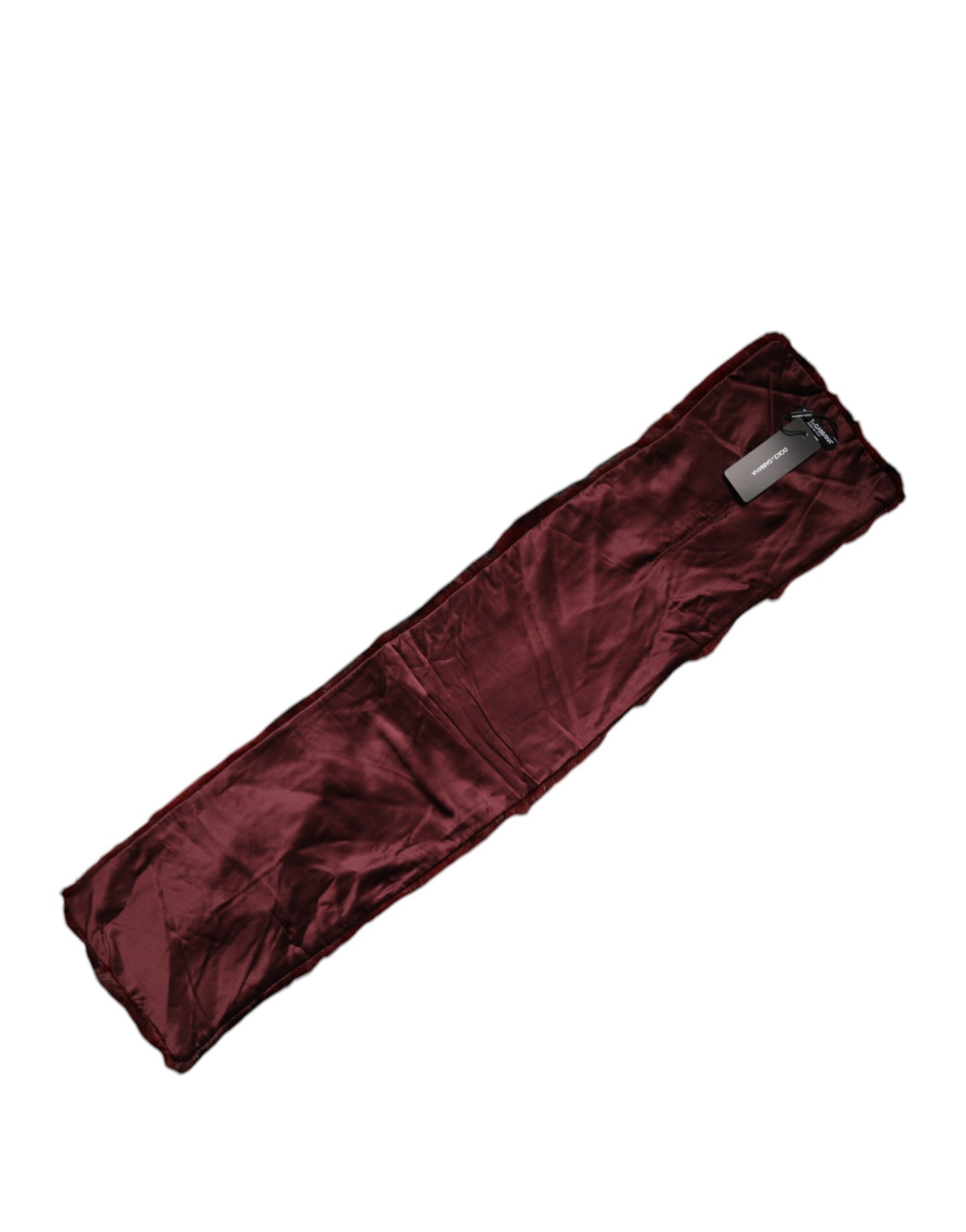 Dolce & Gabbana Black Red Stripe Fur Shawl Neck Wrap Scarf – par Dolce & Gabbana | Disponible sur Sandy Store ByNet