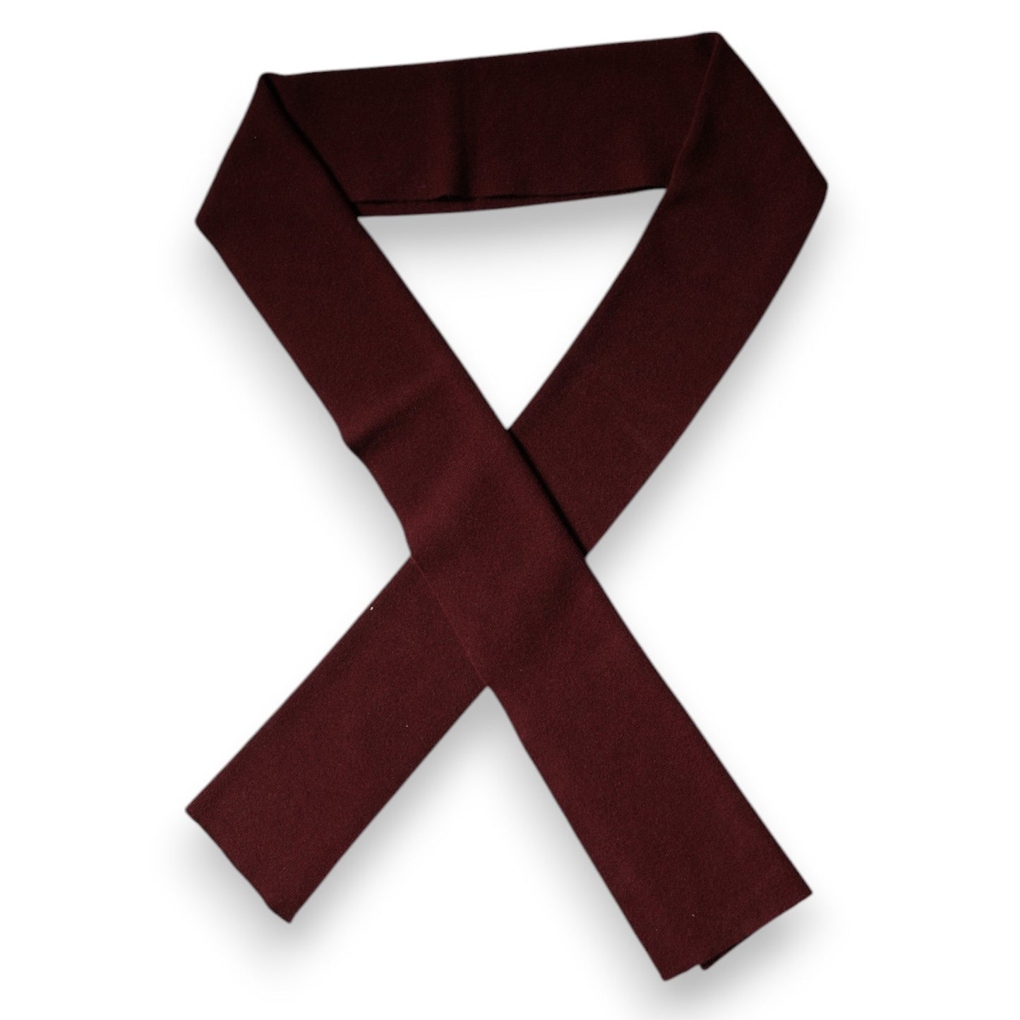Dolce & Gabbana Maroon Cashmere Skinny Neck Wrap Scarf – par Dolce & Gabbana | Disponible sur Sandy Store ByNet
